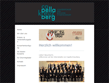 Tablet Screenshot of capella-kreuzberg.de